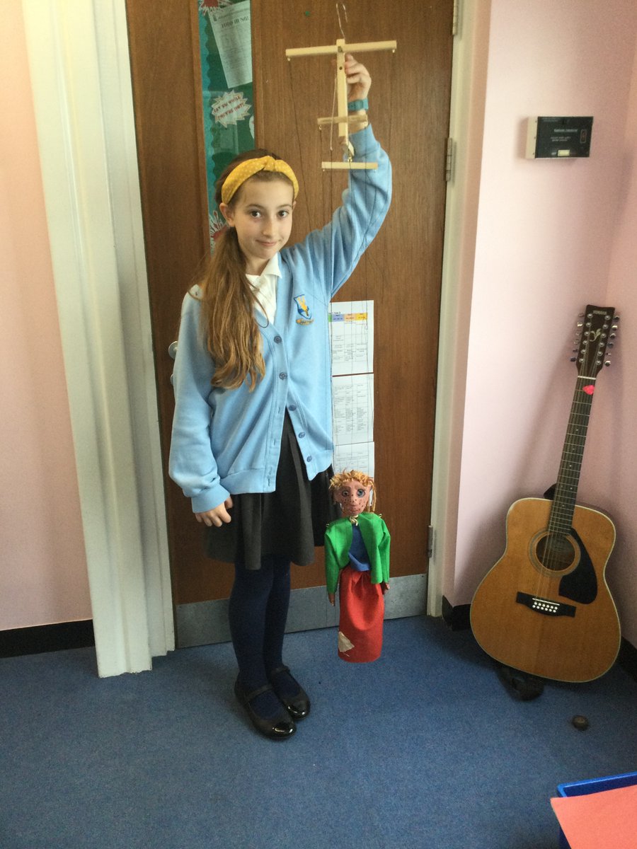 HartsbournePri1's tweet photo. Incredibly exciting times in Year 5 as they reach the point in their Puppet Project where their puppets, the sets and props have all been made. They've all worked really hard and I'm sure you'll agree have produced some amazing puppets https://t.co/kIn5etlQ2y