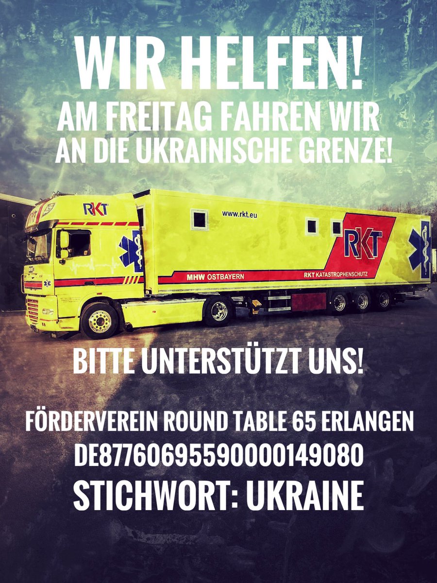 falkstirkat's tweet photo. Wir fahren in die #Ukraine! Bitte helft uns mit Spenden! https://t.co/E6iFz682B6