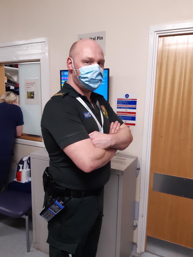 Our Mike up at Cumberlamd Infirmary.. supporting the Fit to Sit and handover..doing a fantastic job🙌👍 <a href="/NWAmb_QI/">NWAS Quality Improvement</a> <a href="/AdeleMarkland/">Adele Markland</a> <a href="/gillmanihera/">@NWAMB_GillManihera</a> <a href="/joyfurnival/">Dr Joy Furnival CEng MIET 🐝</a> <a href="/powerNHS/">Maxine Power</a>