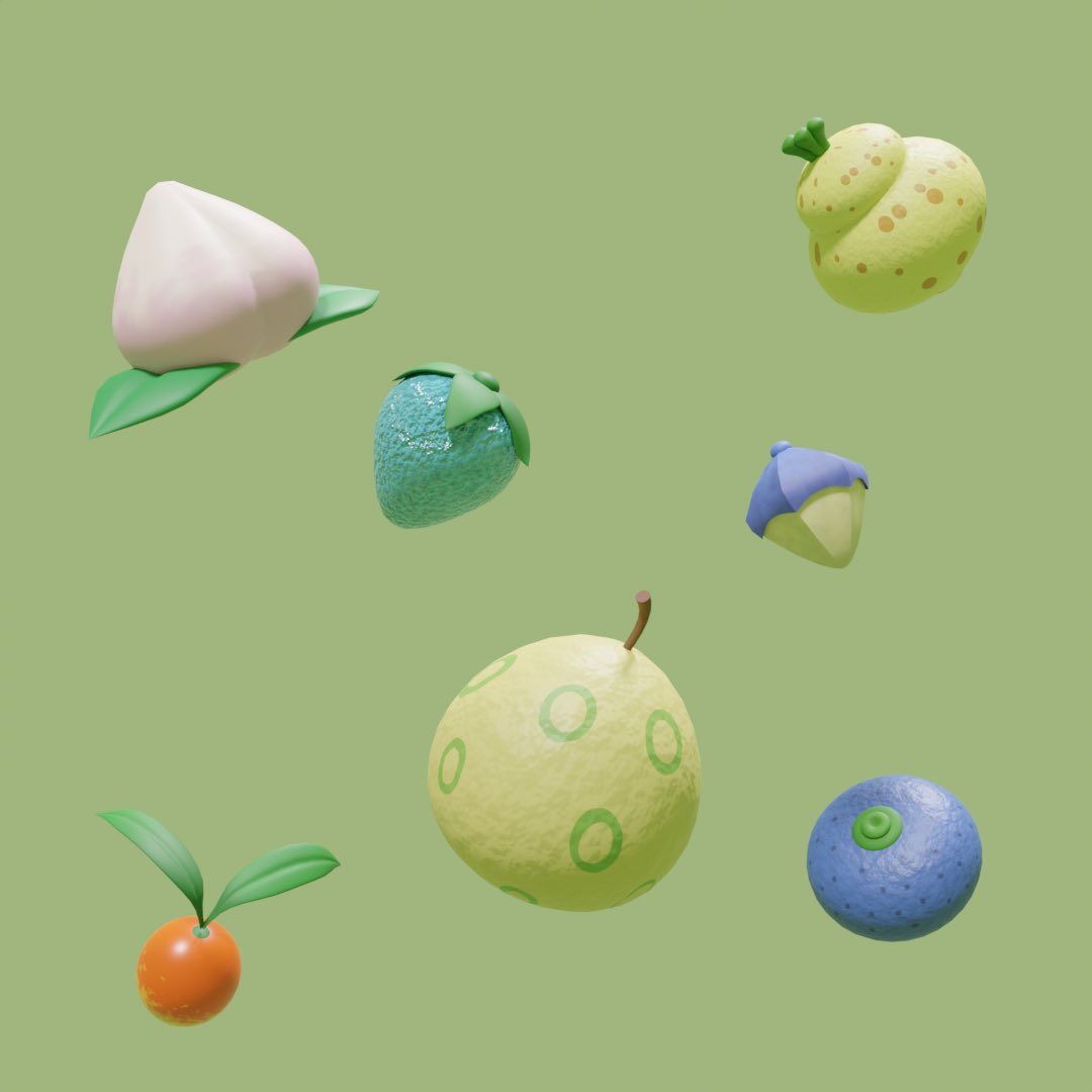 osushi_wine's tweet photo. ポケモンのきのみつくりました
所々雑だけど😓

#b3d #blender #PokemonDay https://t.co/ccNelLZtkp