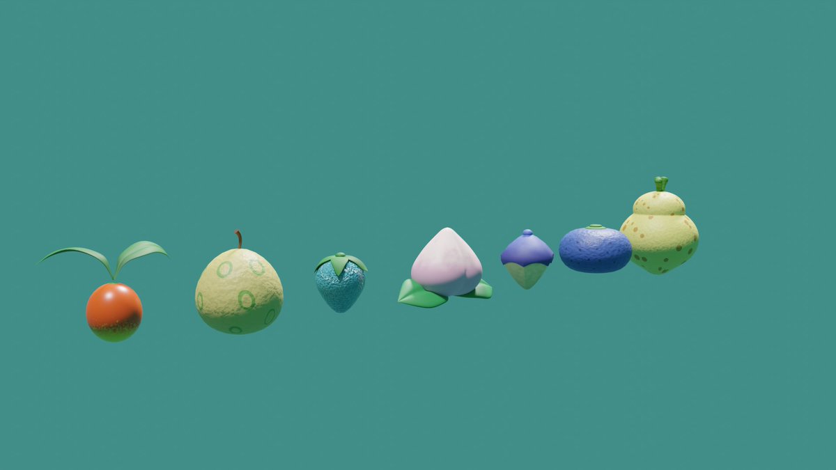 osushi_wine's tweet photo. ポケモンのきのみつくりました
所々雑だけど😓

#b3d #blender #PokemonDay https://t.co/ccNelLZtkp