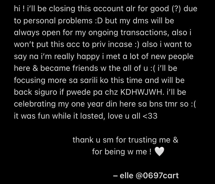 0697cart's tweet photo. CLOSED. pls sb to unf ! https://t.co/LChNDm8c0h