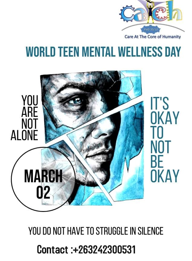 CATCHzim's tweet photo. Mental health is the new wealth @friendshipbench @childlinezim @ZNCWC @ShamwariyeMwana @PacheduZW @plan @YetTrust @chambar79 @LRFZimbabwe @dreamtownngo https://t.co/OGZihMn1EU