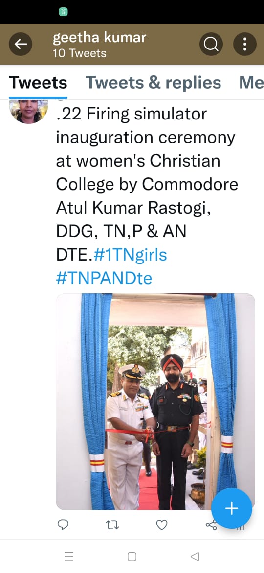 NccVeltech's tweet photo. #1TNgirls#TNPANDte
#Veltech 1 TN GIRLS BN NCC https://t.co/ocqnHwqIKX