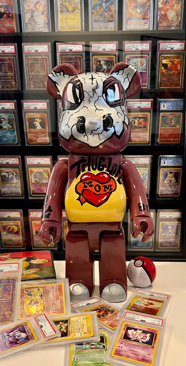 Nightmare_Mikey's tweet photo. 🦴🧸Cubone custom Bearbrick🧸🦴

18” Acrylic on Vinyl

https://t.co/gRqxlklRvi
______________________

#illustration #pokemon #bearbrick #custom https://t.co/ERH8DgG18d