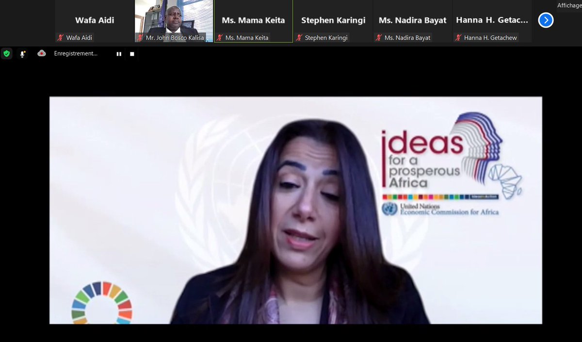 AidiWafa's tweet photo. Deputy Executive Secretary and Chief Economist of the ECA Ms. Hanan Morsy said "the ACBI is the first comprehensive tool based on robust methodological framework and data collection through which businesses can voice their views on the implementation of the AfCFTA" https://t.co/inWYDoct1A