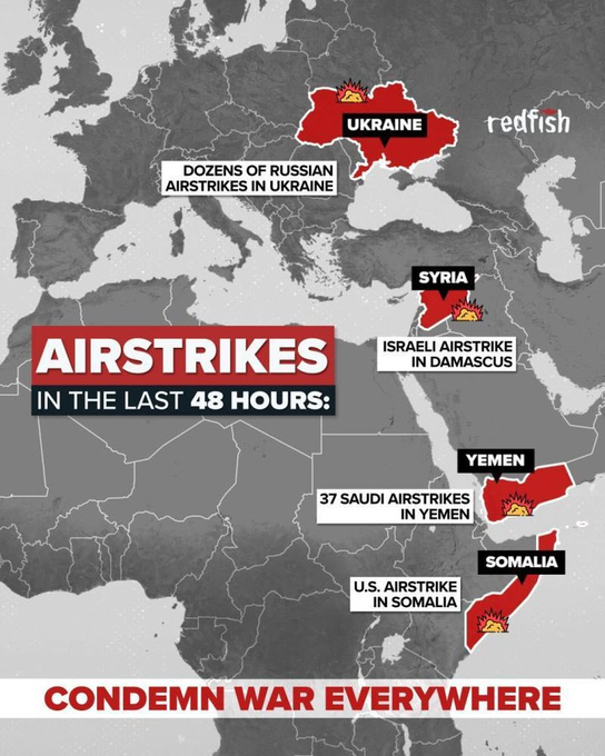Paul_Theway's tweet photo. Réflexion : 

Il y a la guerre dans plusieurs pays depuis des années, sans que les médias n'en parle, voir la photo ci-bas. Ne devrait-on pas condamner la guerre partout? 

Les médias poussent la guerre en Ukraine au maximum à un point tel qu'on ne parle plus de covid. https://t.co/lqfrw5MIXD