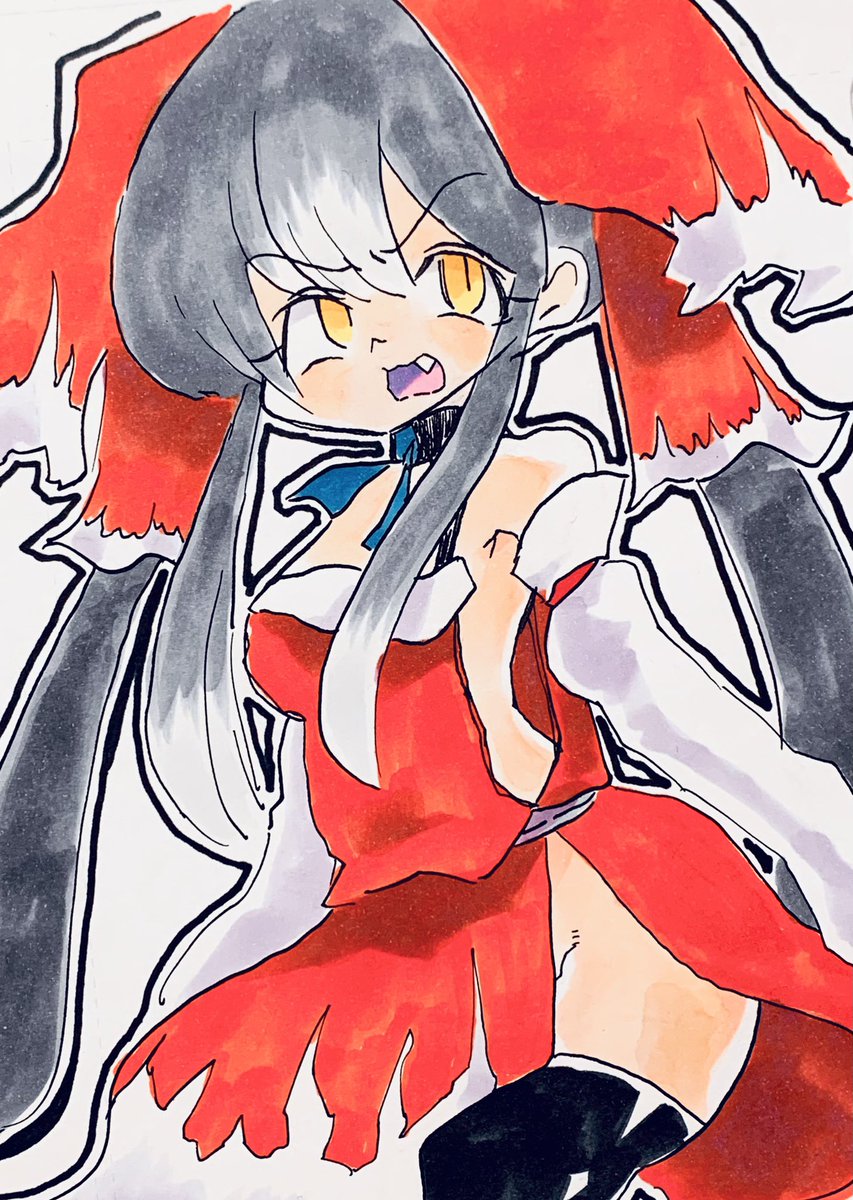 #今月描いた絵を晒そう
数、仕上がり、両方の意味で全然描けてない… 