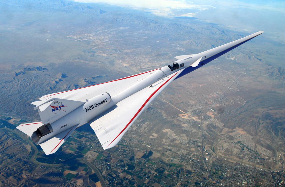 NASA_STI's tweet photo. We'll make a supersonic jet out of you! Learn about @NASA's X-59 Quiet Supersonic Technology aircraft in the #STIoftheWeek from @NASA_Langley. https://t.co/zj0zOO8CF5 https://t.co/dWGpL5hOqp