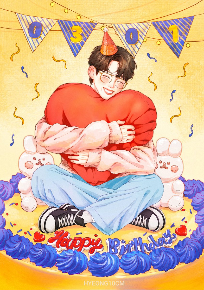 hyeong10cm's tweet photo. 생일 축하해요!!🤪❤️‍🔥
올해도 여전히 오늘도 여전히 좋아해요
오늘 하루 행복하게 보내기!!!🎂

#내가수_권정열_생일축하해
#10CM #십센치 #권정열 https://t.co/mGmjPgXNqj