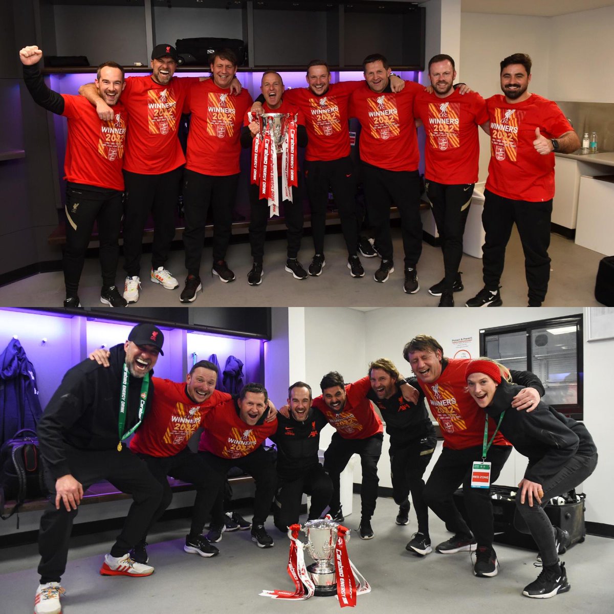 LFC's tweet photo. The team behind the team 💪 https://t.co/2C3MgbY6RE
