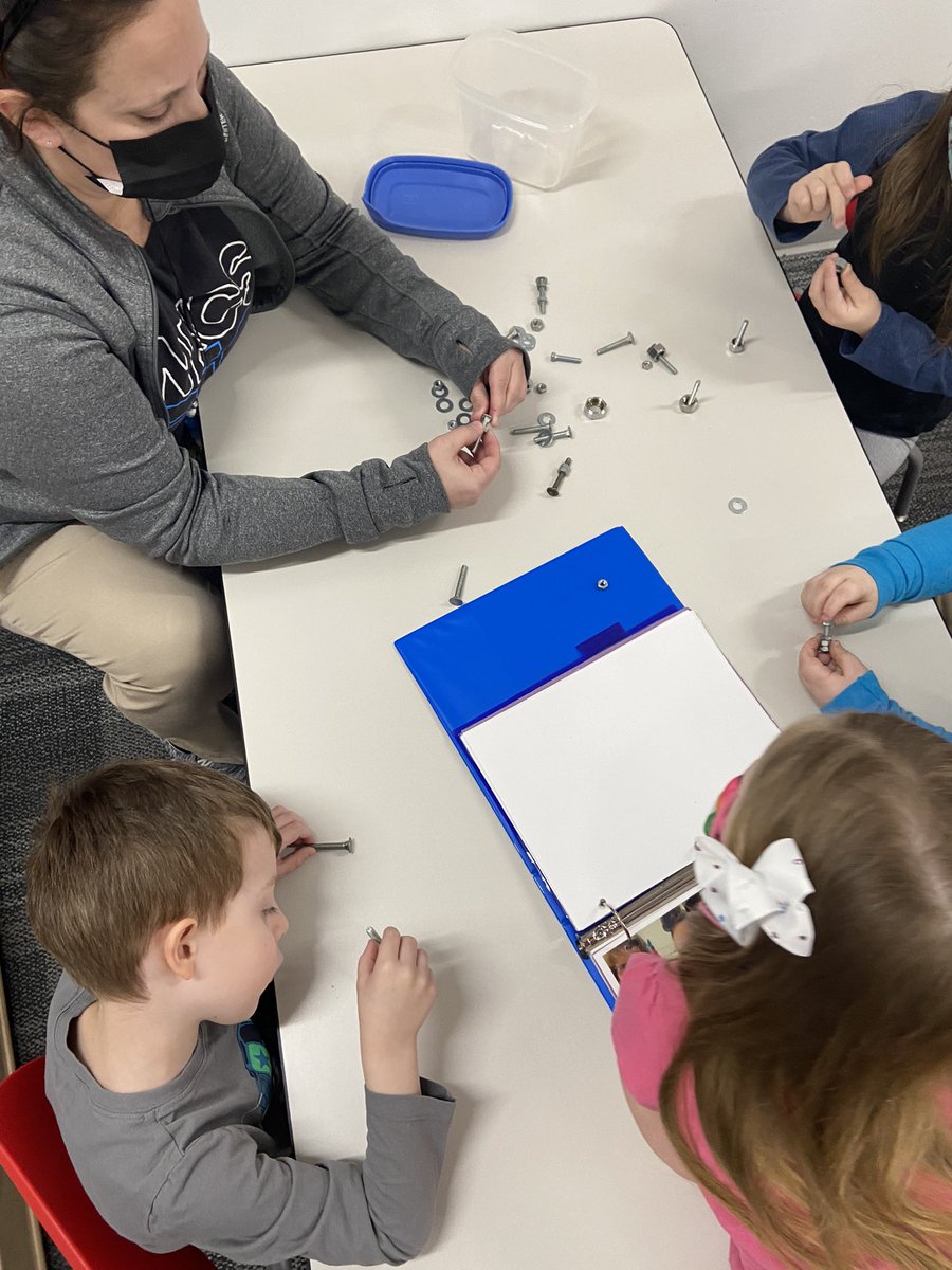courtneylholt's tweet photo. Learning about tools and how we use them in @lplatz2011 classroom at the EEC!  #buildingunit #nutsandbolts @smonfore @Katie_Lawson3 @NKCSchools https://t.co/SXn5Hvh7Vh