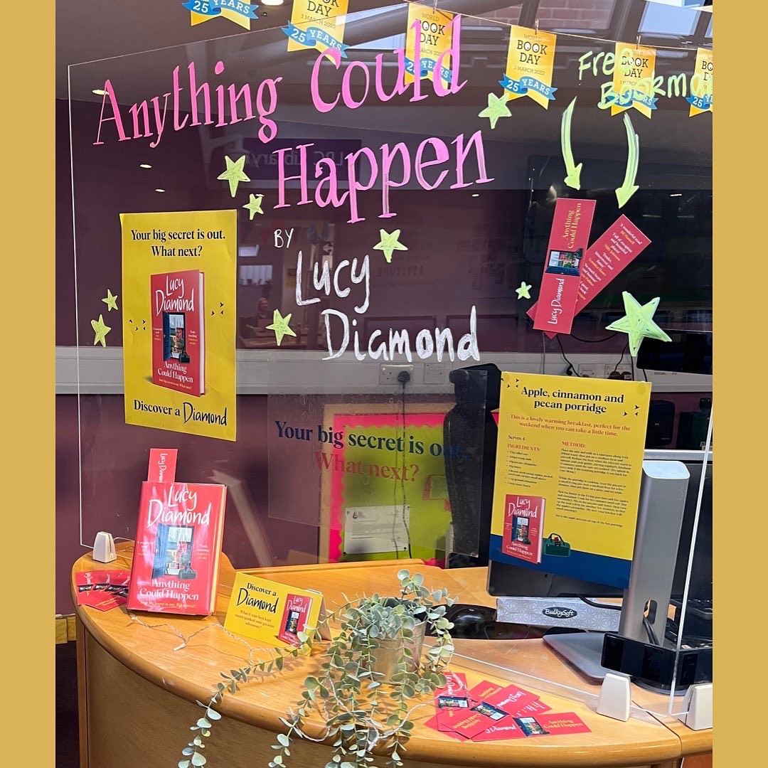 F6thLRCs's tweet photo. #AnythingCouldHappen by @LDiamondAuthor published by @QuercusBooks - a warm, wise, funny and uplifting novel about love, second chances and the unexpected and extraordinary paths life can take us down. Reserve your copy on Accessit today! 📚@readingagency #F6th https://t.co/rIGq3gpgqD