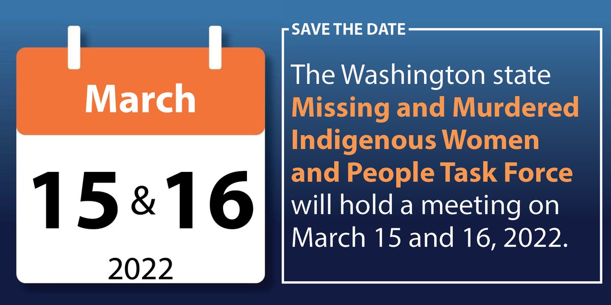 AGOWA's tweet photo. The Missing and Murdered Indigenous Women and People Task Force will host meetings on March 15 and 16. Stay tuned for more details. #MMIW https://t.co/VTeE4UVMlV