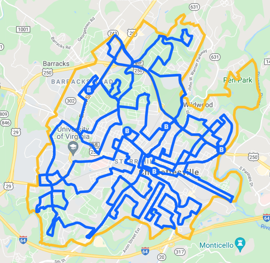 DataCville's tweet photo. Data from the 2021 Heat Watch - Urban Heat Island Mapping Campaign is now on the @CvilleCityHall's Open Data Portal!🎉
https://t.co/Vh0chFClQH - look under "Environment" 
For more info on the City's Heat Watch Campaign- https://t.co/UZkXtcMVKF
#OpenData #CvilleGreenCity https://t.co/3roM83FlLb