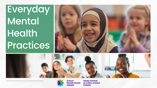 SMHO_SMSO's tweet photo. Small daily mental health practices can help student well-being and readiness to learn. Today @SMHO_SMSO @osstf and @OECTAProv are launching new resources with 50+ daily practices to help. #EverydayMentalHealth
https://t.co/65O7IzWhST https://t.co/48COuP8z5B