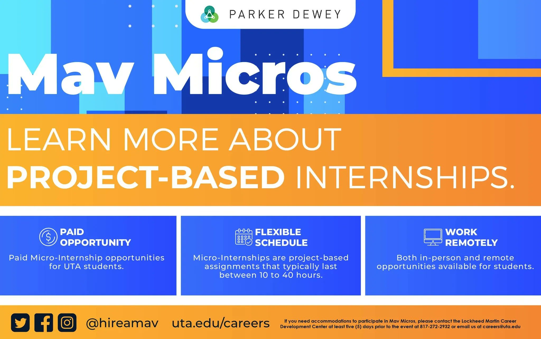 Uta Schedule 2022 Uta Lockheed Martin Career Development Center On Twitter: "Apply Now For A  Micro-Internship, A Short-Term, Paid, Professional Assignment. These  Assignments Are Like Those Given To New Hires Or Interns. Micro-Internships  Are Posted