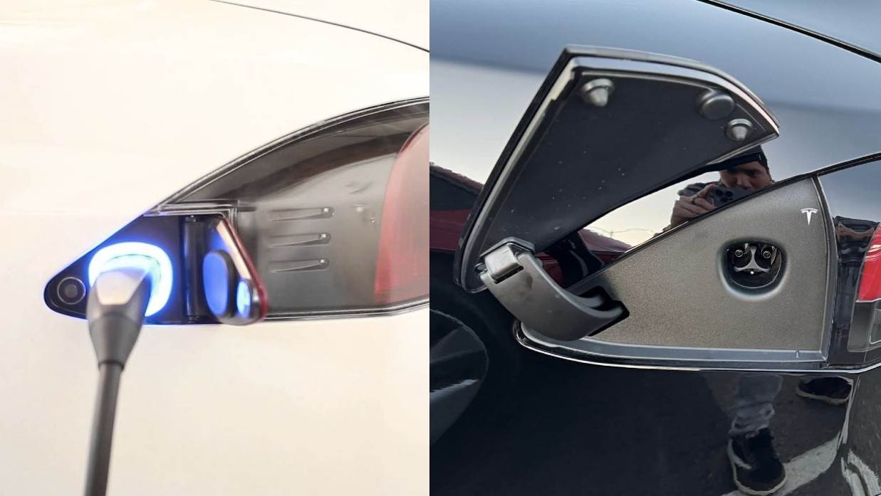 Tesla model s charging port deals
