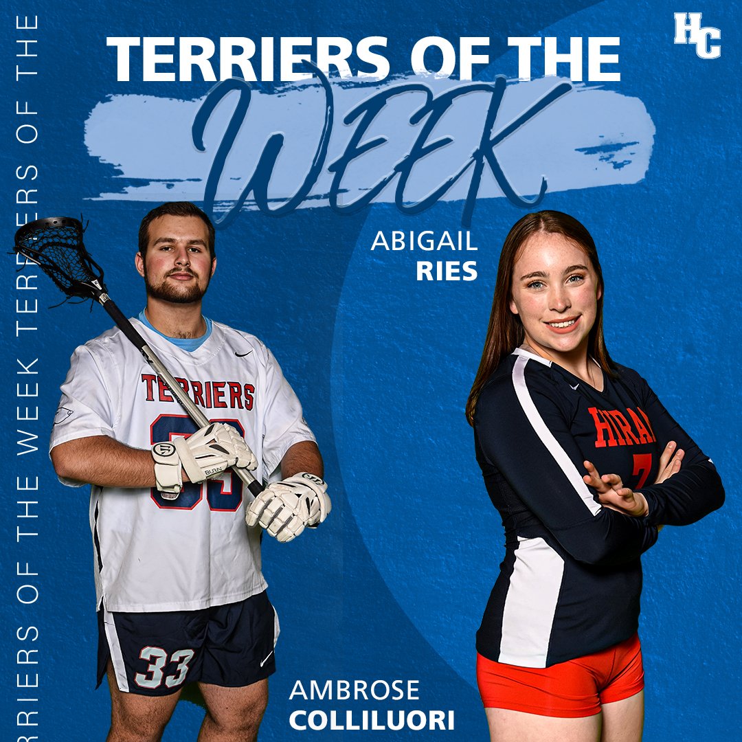 Hiram_Athletics's tweet photo. #TerrierNation, lets hear it for this week's #TerriersoftheWeek: @hiramcollegelax freshman Ambrose Colliluori and @HiramCheerSTUNT sophomore Abigail Ries ππ!!
For more on Colliluori and Ries' performances this past week, visit https://t.co/TGiDKe27uc
#RingITπ https://t.co/dLwFEJ3bQ1