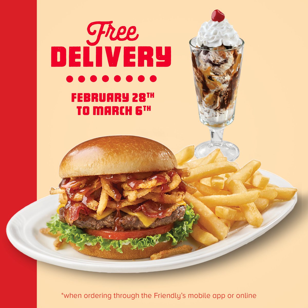 Friendly's tweet media
