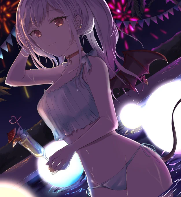 ✨ふたりきりのパーティー会場

ハルナちゃんお誕生日おめでとう🎉
#ブルアカ 
