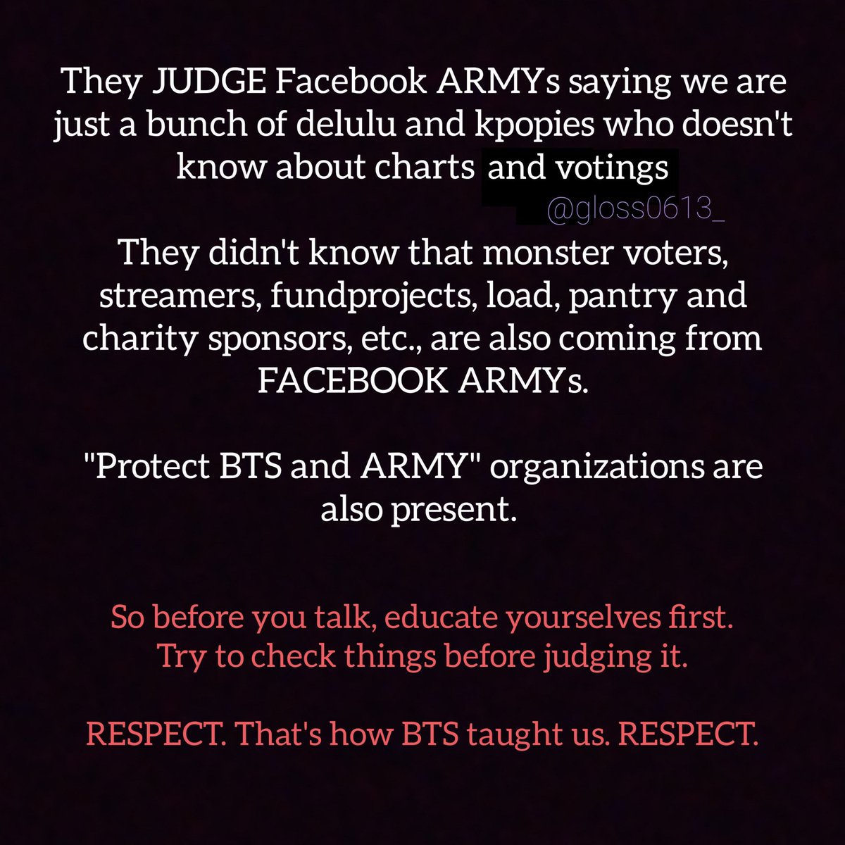 snow0613_'s tweet photo. Just stfu if knew nothingโบ
#BTSZip #Facebook #BTS https://t.co/k1l9hl82Ei