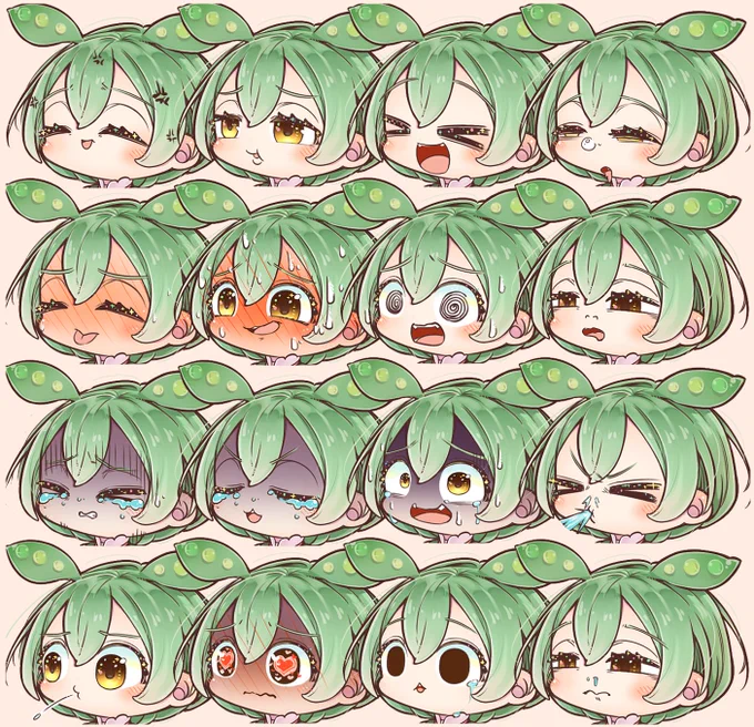 ずんだもんの立ち絵描かせていただきました。
沢山あります。よろしくお願いします。

ずんだもんいっぱい表情立ち絵psd  
#サウナ動画投稿祭 #まとめて感謝祭 #im10909972 https://t.co/XxmZrgCepm 
