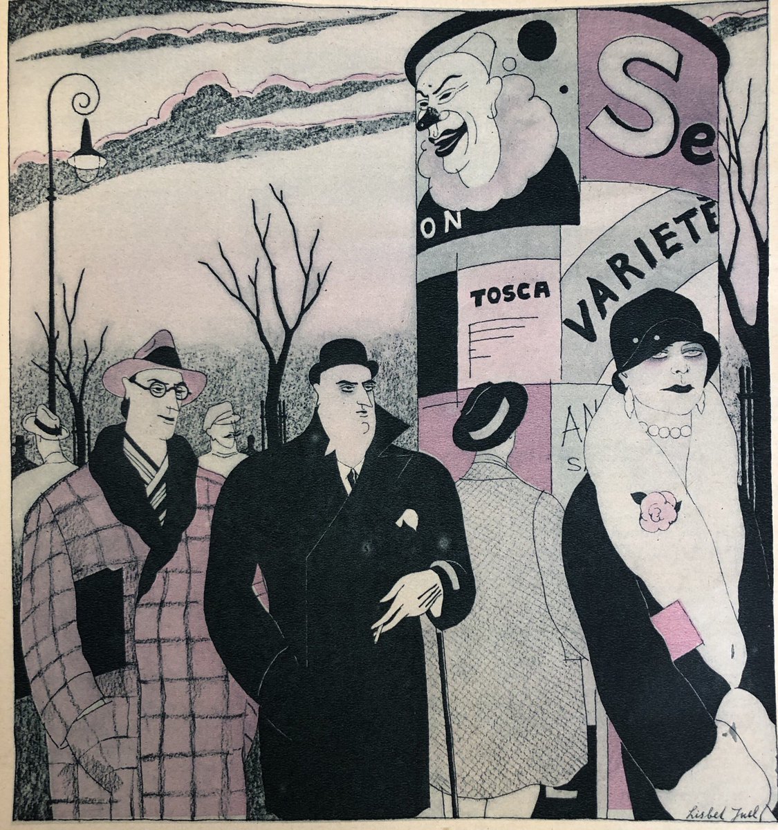 Lisbet Juel (1903-1977), 1926, « Ulk » 