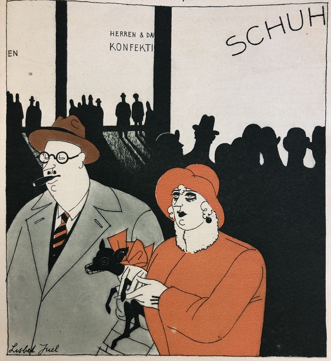 Lisbet Juel (1903-1977), 1926, « Ulk » 
