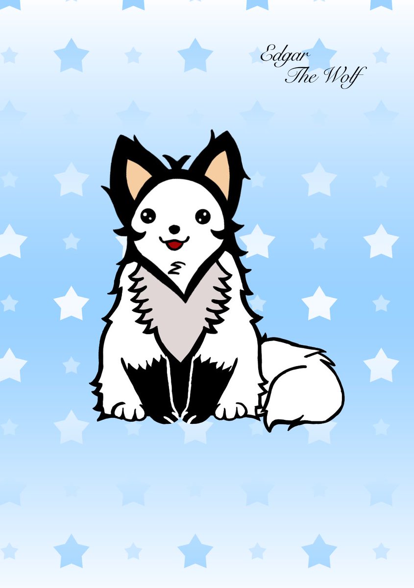 ThelittleWolf25's tweet photo. @WindowSeatGames @KateKa22 #SWSpringContest 
I Did my draw for the contest let me introduce you Edgar the Wolf 🐺 🤩🤩🤩 https://t.co/NxTP7DxPYo