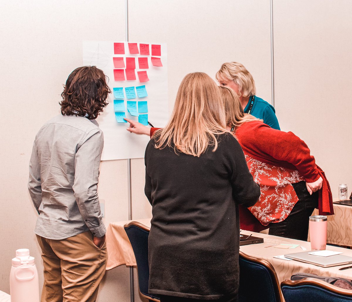 askMsQ's tweet image. This past week I had the privilege of leading a workshop at the @CISCSymposium - the theme was “Liberate Out Voice and Our Time” You can read about the full experience on the blog and download the resources to use them with your team as well. designingschools.org/2022/02/28/how…