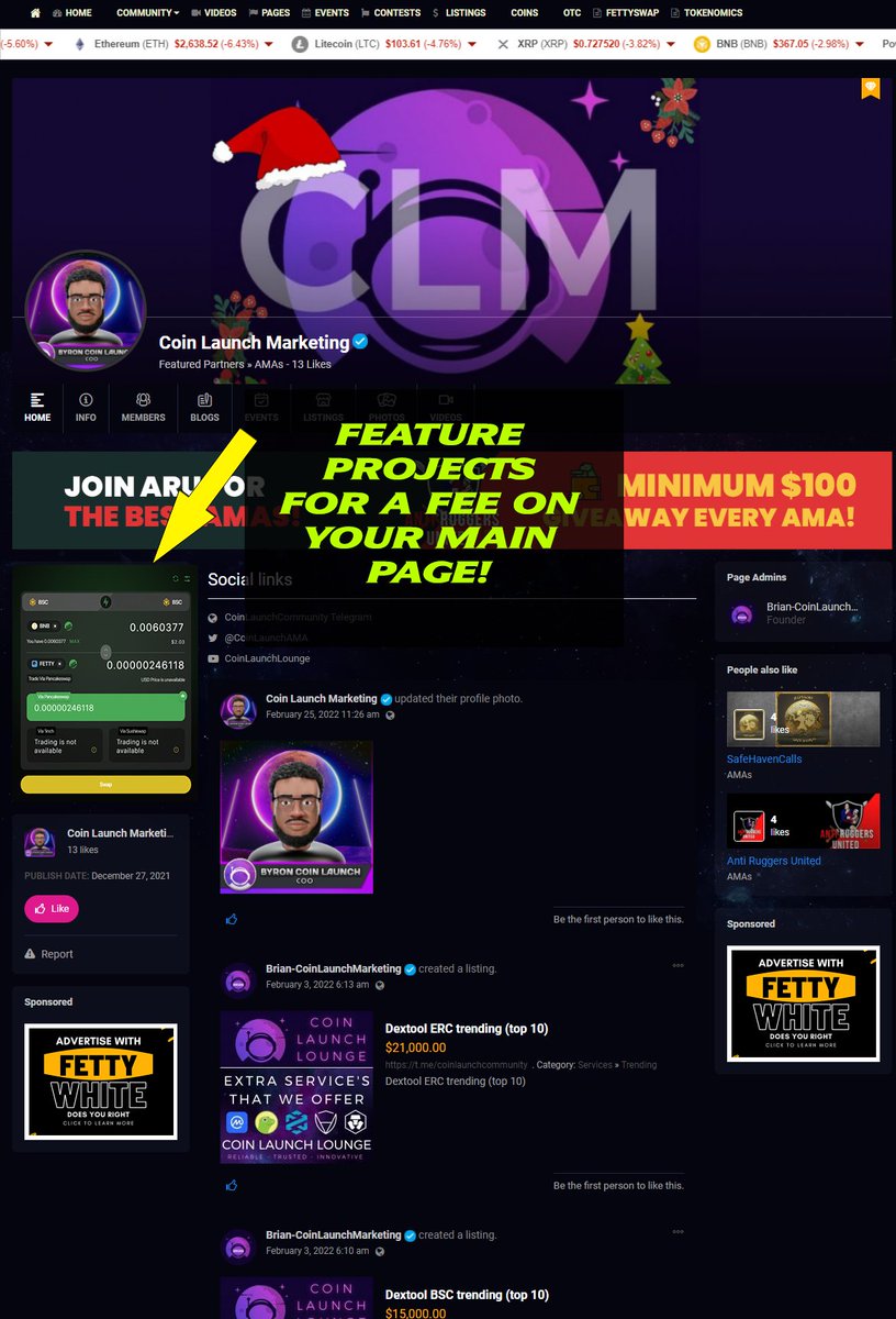 FettyCoins | Fetty White tweet media