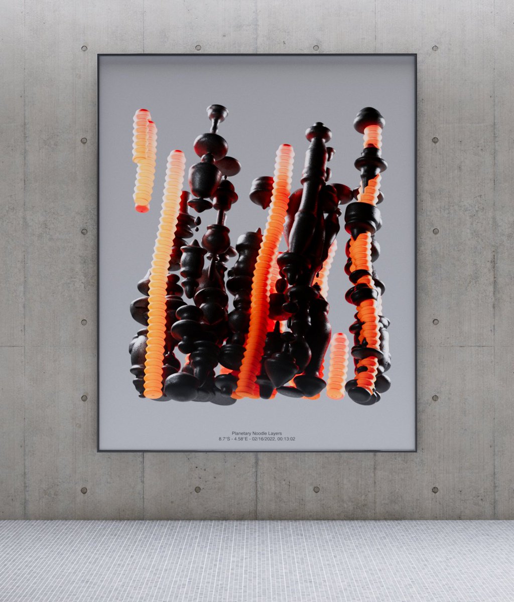 🏆RT to enter!🏆
Giving out 5 WL spots in 5hrs time! 

🪐Final few hours to enter our public raffle for a Planetary Noodle Layers! Sign up via the form below!  
forms.gle/4AA7eG7C5K7Mwa…

#SolanaNFTs #NFTs #generativeart