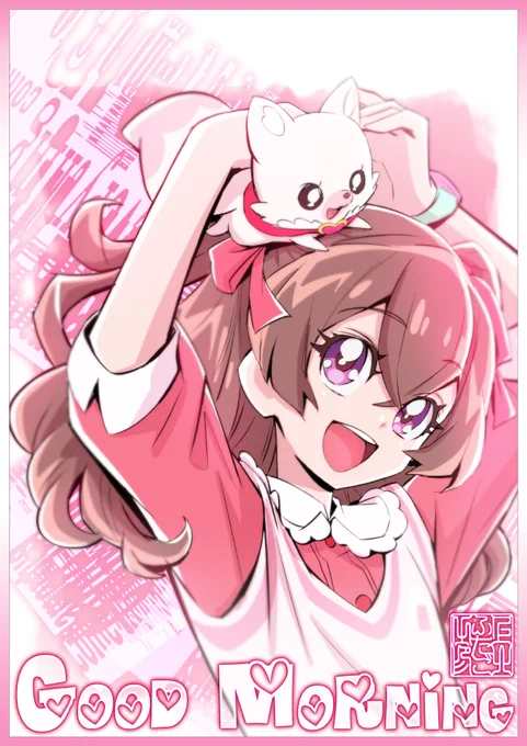 #今月描いた絵を晒そう
『デリシャスパーティ♡プリキュア』 