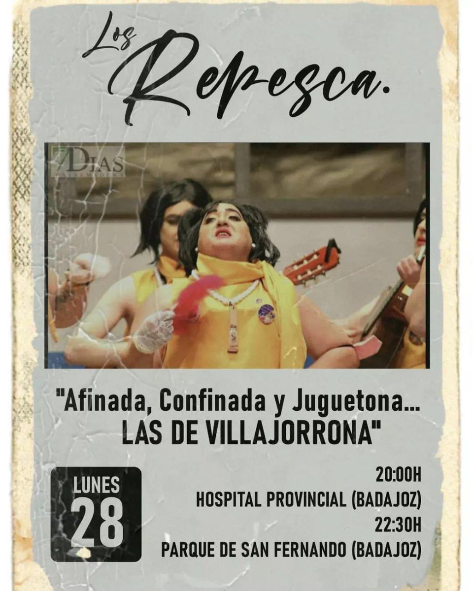 Esta noche nos volvemos a ver...BADAJOZ!!!!!!!!
#murgalosrepesca