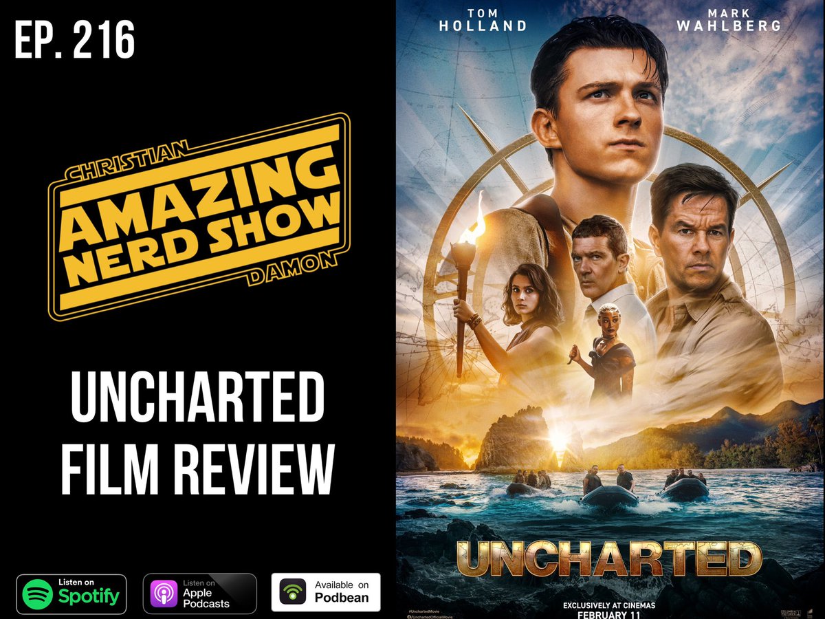 New! Ep 216! This week we review #Uncharted &amp; #TexasChainsawMassacre! Also the latest #MCU &amp; #StarWars news &amp; rumors! Plus #Cesaro leaves #WWE &amp; #AEWDynamite talk! #PodernFamily #podcast #marvel #horror
Podbean:bit.ly/36yhNdw
Apple:goo.gl/kLt2S6