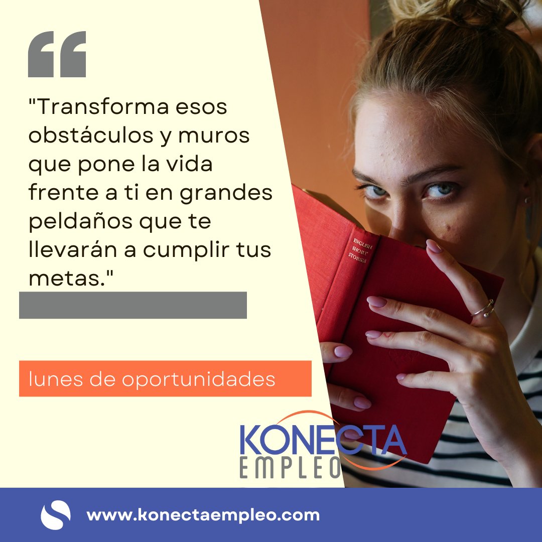 KonectaEmpleo's tweet photo. Lunes 28 de Febrero 2022

¡Les deseamos que sea una semana próspera para todos!
#nuevodia #felizdia #felizlunes #konectaempleo #lunes #febrero2022 https://t.co/NLDSz6TAzb