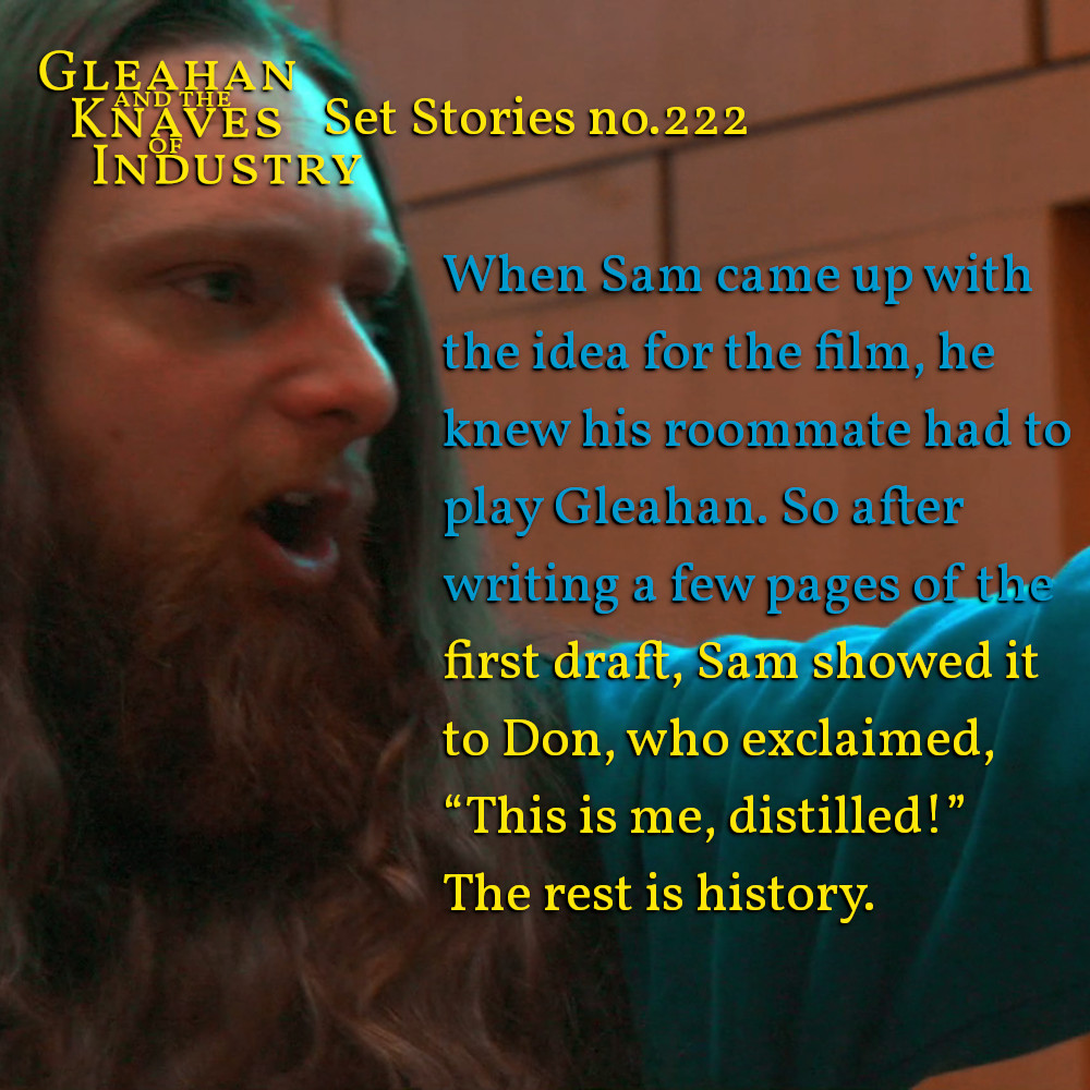 BattlemageFilms's tweet photo. #Gleahan comes to @TheFntsyNtwrk on March 3rd! https://t.co/ZwMJlgxXD1
Set Stories no.222 — When @AwSamWeston came up with this, he knew his roommate, @singarith, had to play Gleahan. Sam showed the first draft to Don, who exclaimed, “This is me, distilled!” The rest is history. https://t.co/5ZpJO7f42w