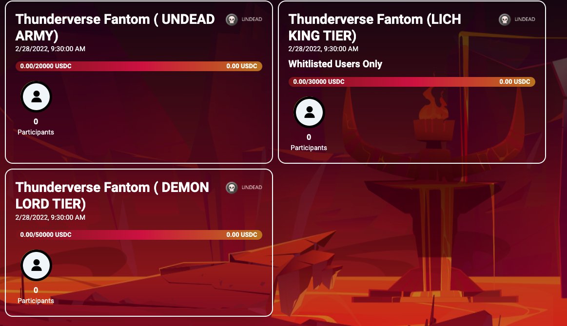UndeadFinance's tweet photo. @TheThunderverse IUO #3

9:30AM PST (2 ish hours) 

Make sure you pick up your $UNDEAD for the launch

Buy $UNDEAD here
https://t.co/h3lcepewSM

Details below
https://t.co/zR7zWdmtuh https://t.co/5aP0dFlG1w