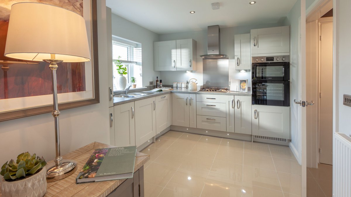 CompendLiving's tweet photo. The great blend of cool grey, warm beige and oak tones in this kitchen makes the room so inviting.
#compendiumliving #showhome #theleeway #hull #colourpalette https://t.co/AB3A7ecL1A