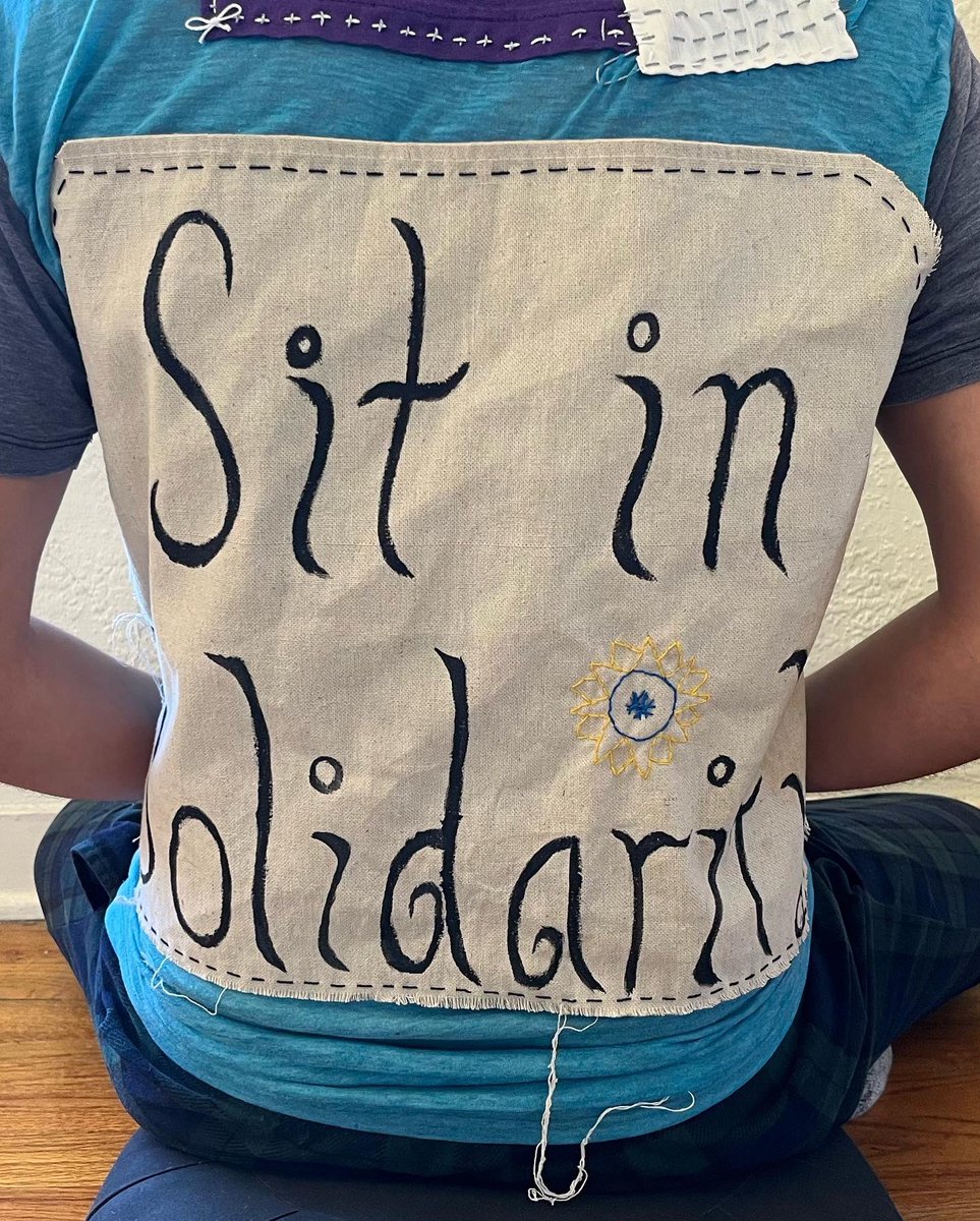 Save Lives, End War; Save Cultures End Imperialism. 
Be aware, continue to care. 
Think Deeply, consider our interconnections.
All peoples in Ukraine deserve peace and safety ✊🏿✊🏻

#Sunflower #sovereignty #UkraineUnderAttack #SitInSolidarity #Zazen