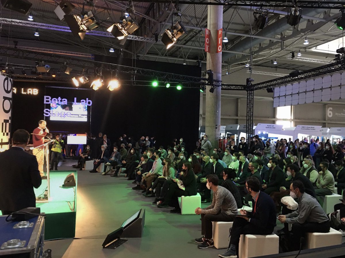 TheCollider_MWC's tweet photo. #TheColliderPortfolio young startups with a disruptive technology base NOW PITCHING their solutions to investors and corporations.
‼️ Come discover the latest trends on #Health, #Industry 4.0, #Logistics & #CleaTech👇🏼 https://t.co/LaYk4HxWD5