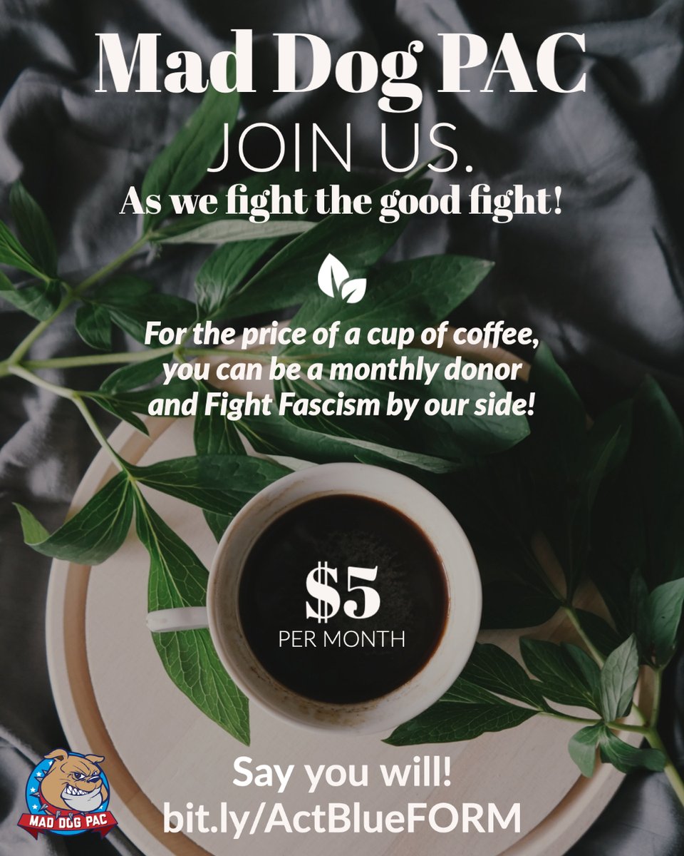 maddogpac's tweet photo. Please join us! We MUST defeat and remove the #Putin loving #GOPTraitors. #FightFascism #StopTheGop #StandWithUkraine
Will you sign up for $5/month? It's only a cup of coffee! #supportTheBoards
https://t.co/RAosuVT9T4 https://t.co/sUJB2mIrbB
