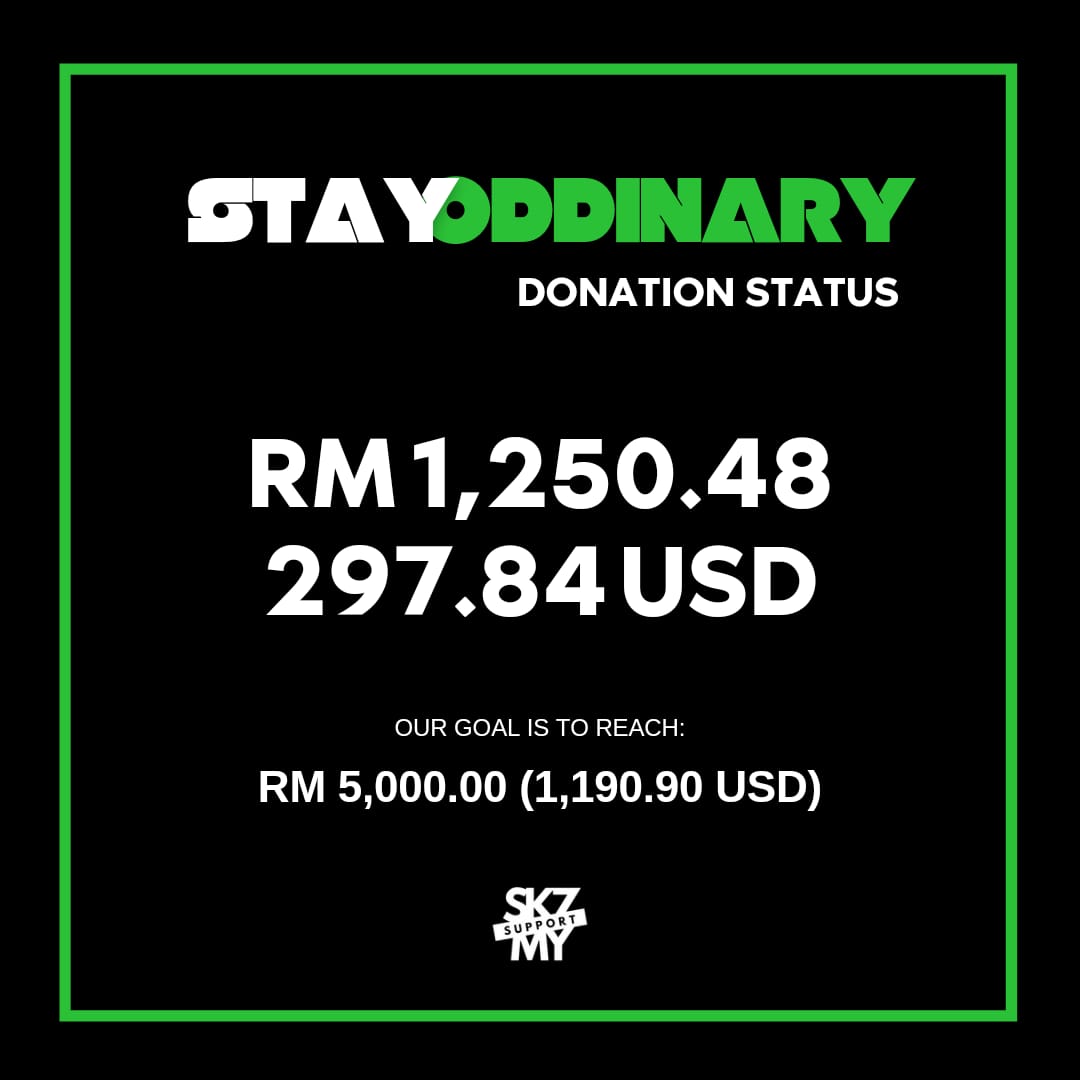 SKZMYSupport's tweet photo. STAYS HELP😭
STAYs we only have 18 days left before the comeback🤧 This is the latest amount of donation. Please Stays, help us reach our funds goal🙏 We beg you on our knees to help us by donating even if its 1$ only.
» https://t.co/D8CPmjytVs
#STAYODDINARY #StrayKids #STAY https://t.co/pu4fYWa7Fn