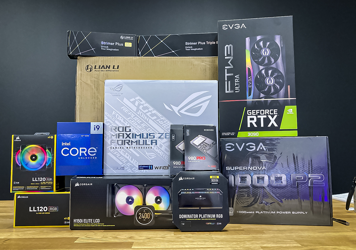 StinceBuilt's tweet photo. Good Morning - We're LIVE! 🔴🔴

Building a monster 12900k + RTX 3090 FTW3 Ultra build today!

10 Corsair Fans, Lian Li Evo Case. Strimmer Cables.
An Absolute Monster.
https://t.co/V4DNGBPDQm

Come say hello!

#Live https://t.co/HFgREJBoFb
