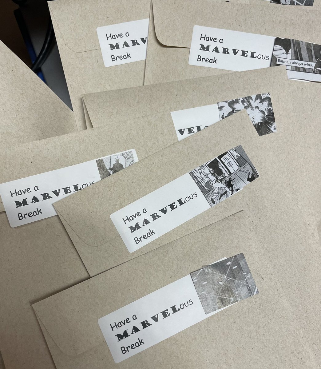 TaylorHulan's tweet photo. CommaCon prizes ready to go out to students in time for their Reading Week Break @CNA_DL @CNA_News #makelearningfun https://t.co/hJBVZqfcH6
