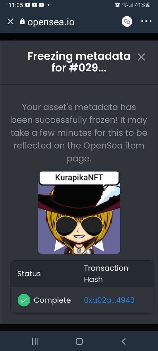 NftKurapika's tweet photo. fast giveaway!!

1 winner of a NFT of POLYGON 

- rt &amp; like 
- follow me + 🔔 
- tag 2 frens 

Ends asap so be fast!!

https://t.co/7WmLp3d49Z https://t.co/6tzgfNEwLA
