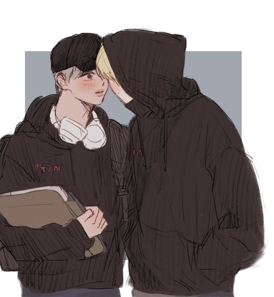 티저 기다리면서 그렸던 맠동..
💛🤍
🐯🐻
