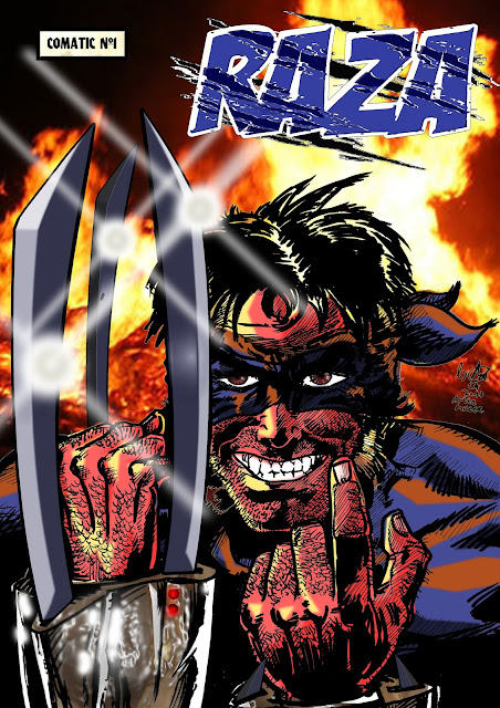 ComicsMarfil's tweet image. New Game: #Wolverine COUSINS
Put here a comic character with some similarities with the hairy mutant... Our input is RAZA... also #RIPCLAW and #FAUST