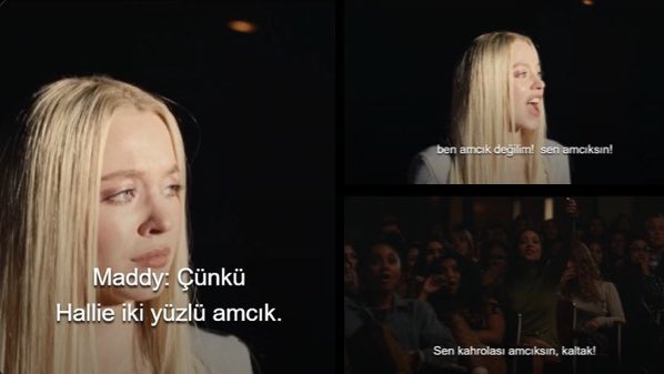 Şu sahneden sonrasını büyük zevkle izledim 😂😂 #Euphoria